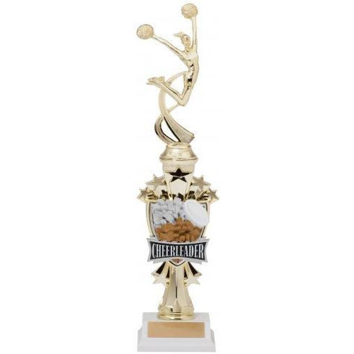 15" Cheer Trophy - Action Awards