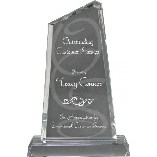 Corporate Crystal Gem Crystal Glass Awards - Action Awards