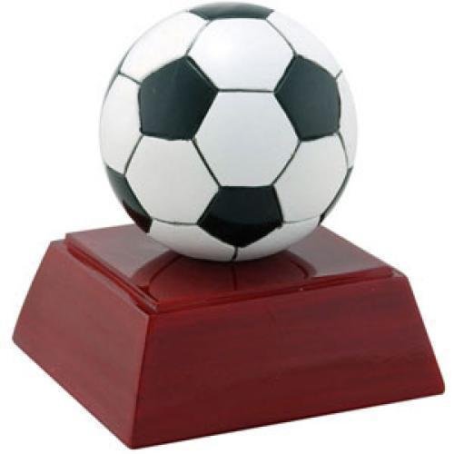 4" Soccer Resin Trophy