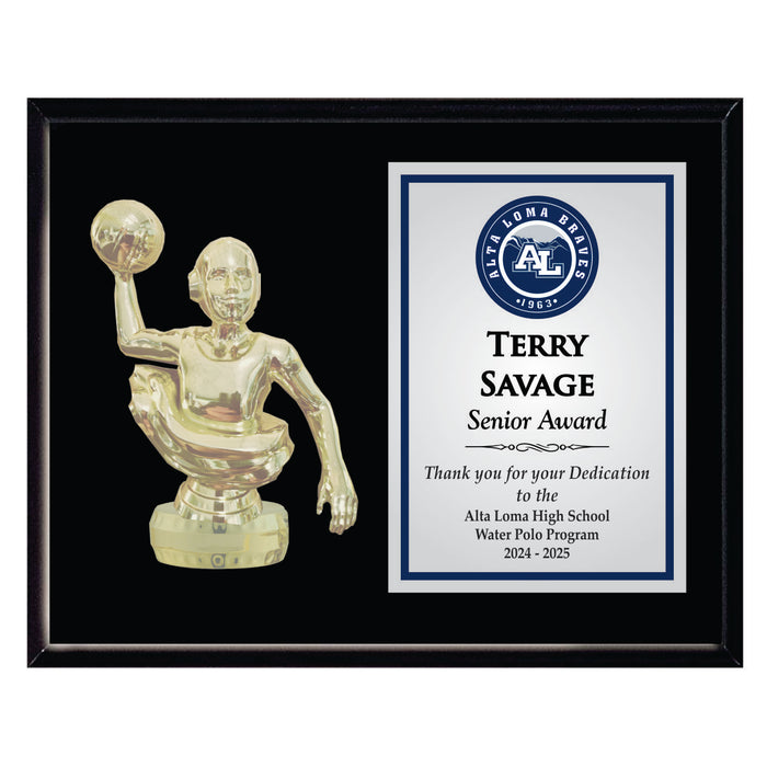 Women's Water Polo Plaque