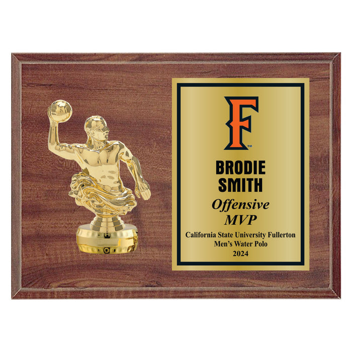 Men's Water Polo Plaque