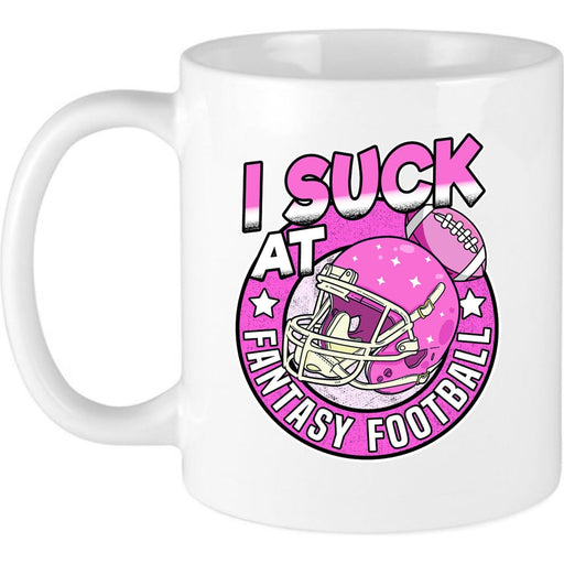 I Suck at Fantasy Football Coffee Mug