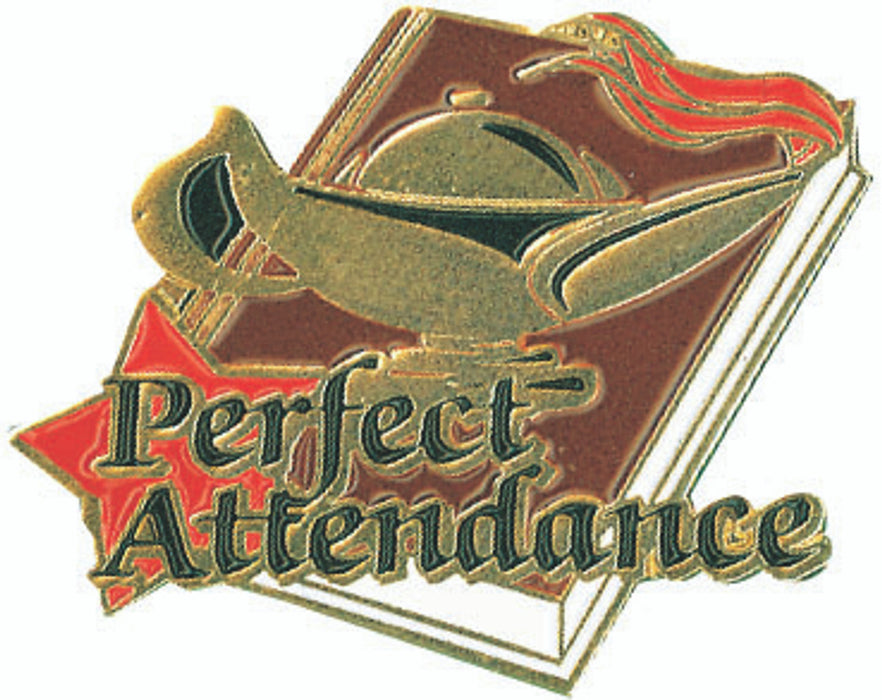 Perfect Attendance Lapel Pin