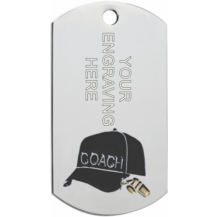 Coach Dog Tags