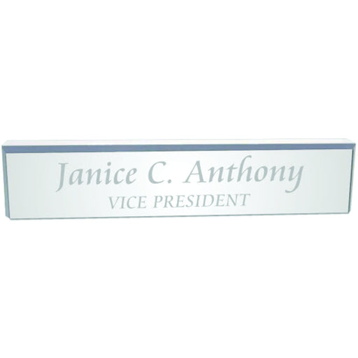 Acrylic Desk Wedge Desk Wedge Name Plates