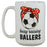"Busy Raising Ballers" 15oz Coffee Mug