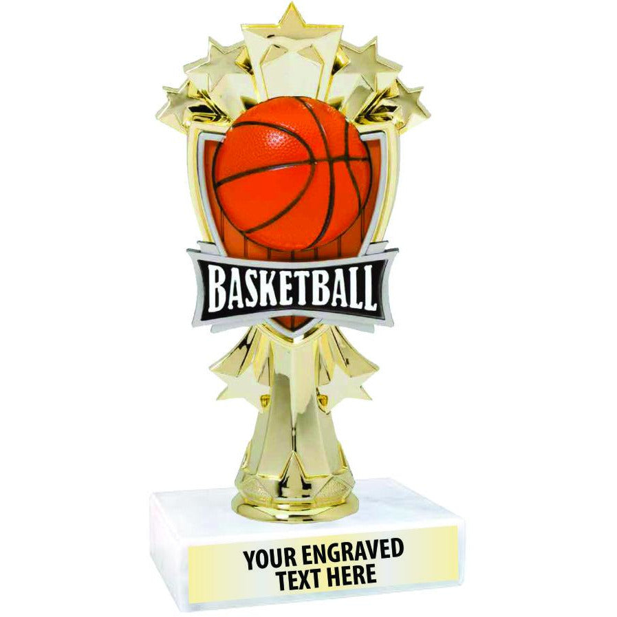 7 3/4 All Star Basketball Trophy - Action Awards