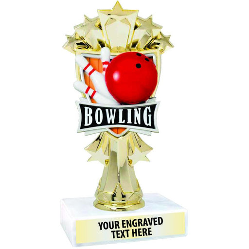 7 3/4" All Star Bowling Trophy