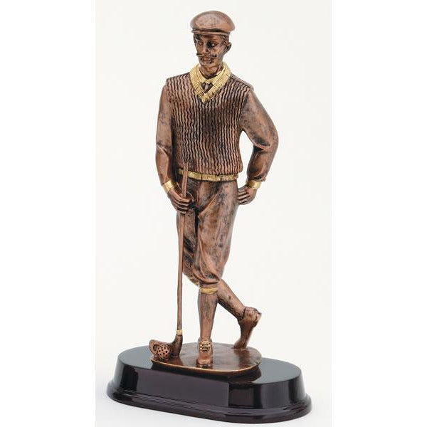 13" Old Fashion Golfer Trophy