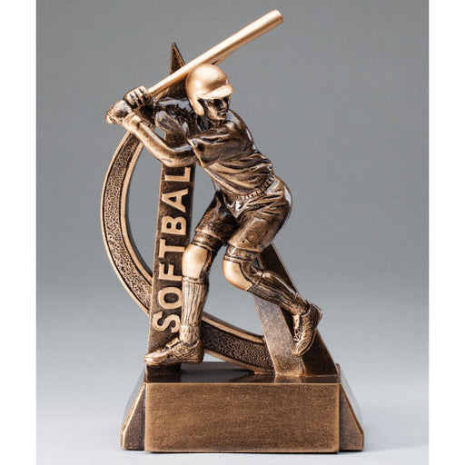 8" Ultra Action Softball Trophy