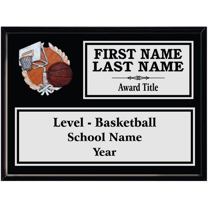 Basketball Plaques