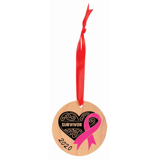 2.75" Round Maple Full Color Ornament