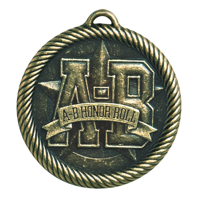 "A/B" Honor Roll All-Star Medal