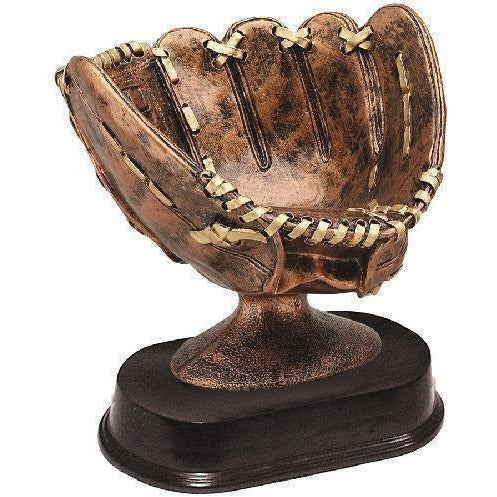 Baseball Glove Trophy Coach Gifts - Action Awards
