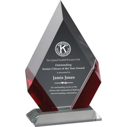Cambridge Diamond Crystal Award Crystal Glass Awards - Action Awards