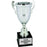 Sienna Metal Cups on Black Gloss Wood Base Cup Trophies - Action Awards