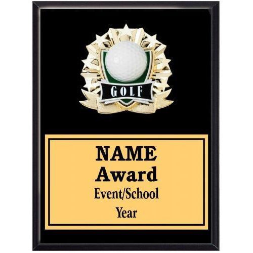 Golf All Star Plaques