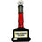 11" Gas Pump Resin Trophy w/ 1 1/2" Logo Holder
