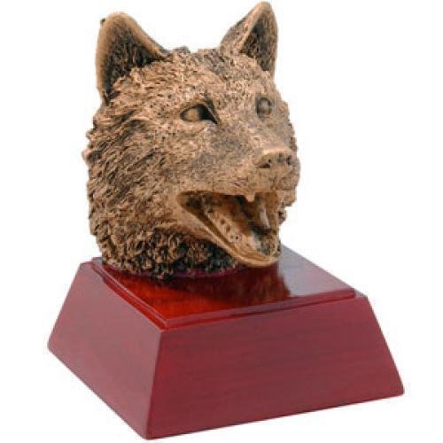 Wolf Resin Mascot Awards