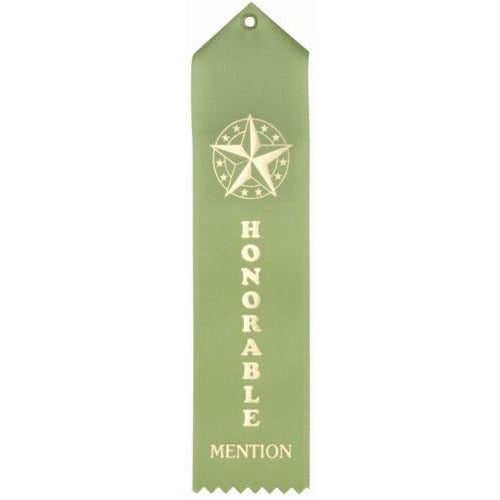Honorable Mention Streamer Ribbon - Action Awards