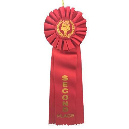 2nd Place Rosette Ribbon - Action Awards