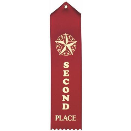 2nd Place Streamer Ribbon - Action Awards