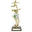 Soccer Action Male Trophy With Color Riser Soccer