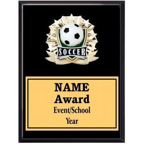 Soccer All Star Plaques