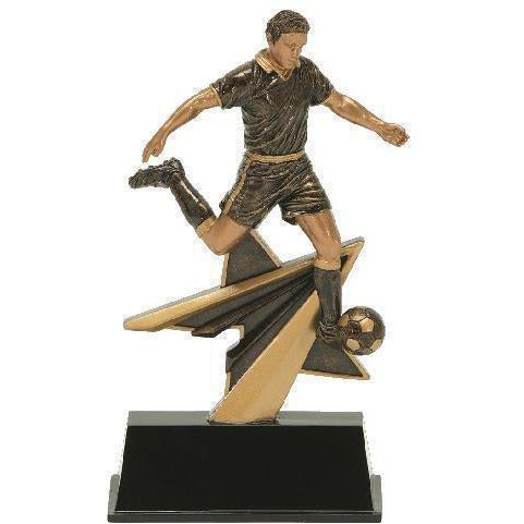 Star Power Soccer Male Award Soccer Trophies - Action Awards