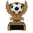 Soccer Victory Wing Resin Figure Soccer Trophies - Action Awards