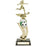 Soccer Action Female Trophy With Color Riser Soccer Trophies - Action Awards