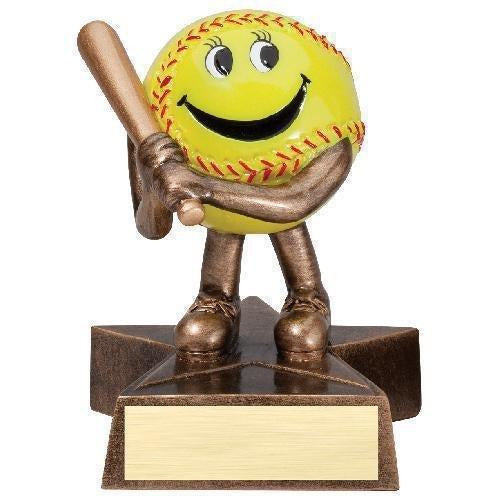 Lil' Buddy Softball Resin Trophy