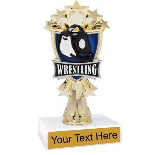 7 3/4 All Star Wrestling Trophy